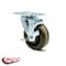Service Caster SCC 4 in x 1.5 Brown High Temp Phenolic Wheel Swivel Caster w/BRK - 300lbs/Caster SCC-20S415-PHSHT-TP2-TLB - alternate 5